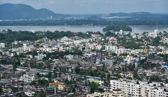 Iconic view of Guwahati