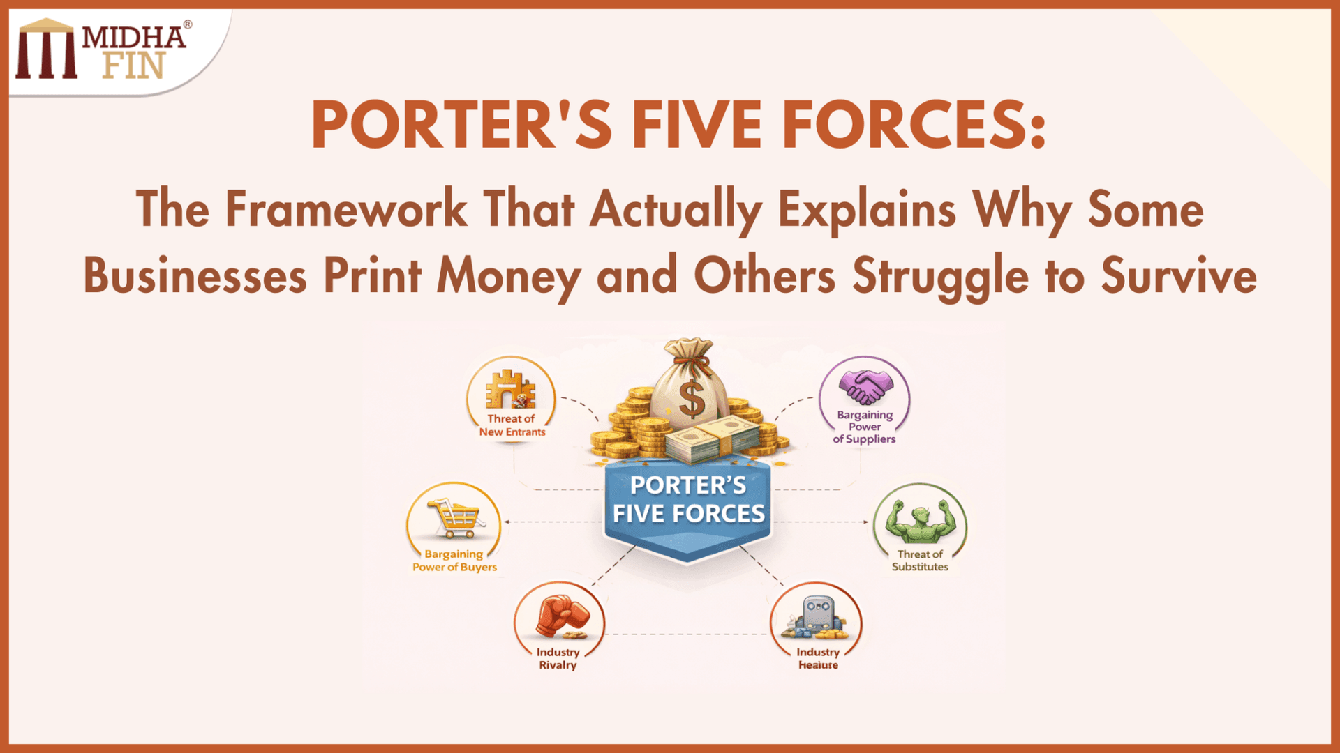 Porter’s Five Forces: The Framework That Actually Explains Why Some Businesses Print Money and Others Struggle to Survive