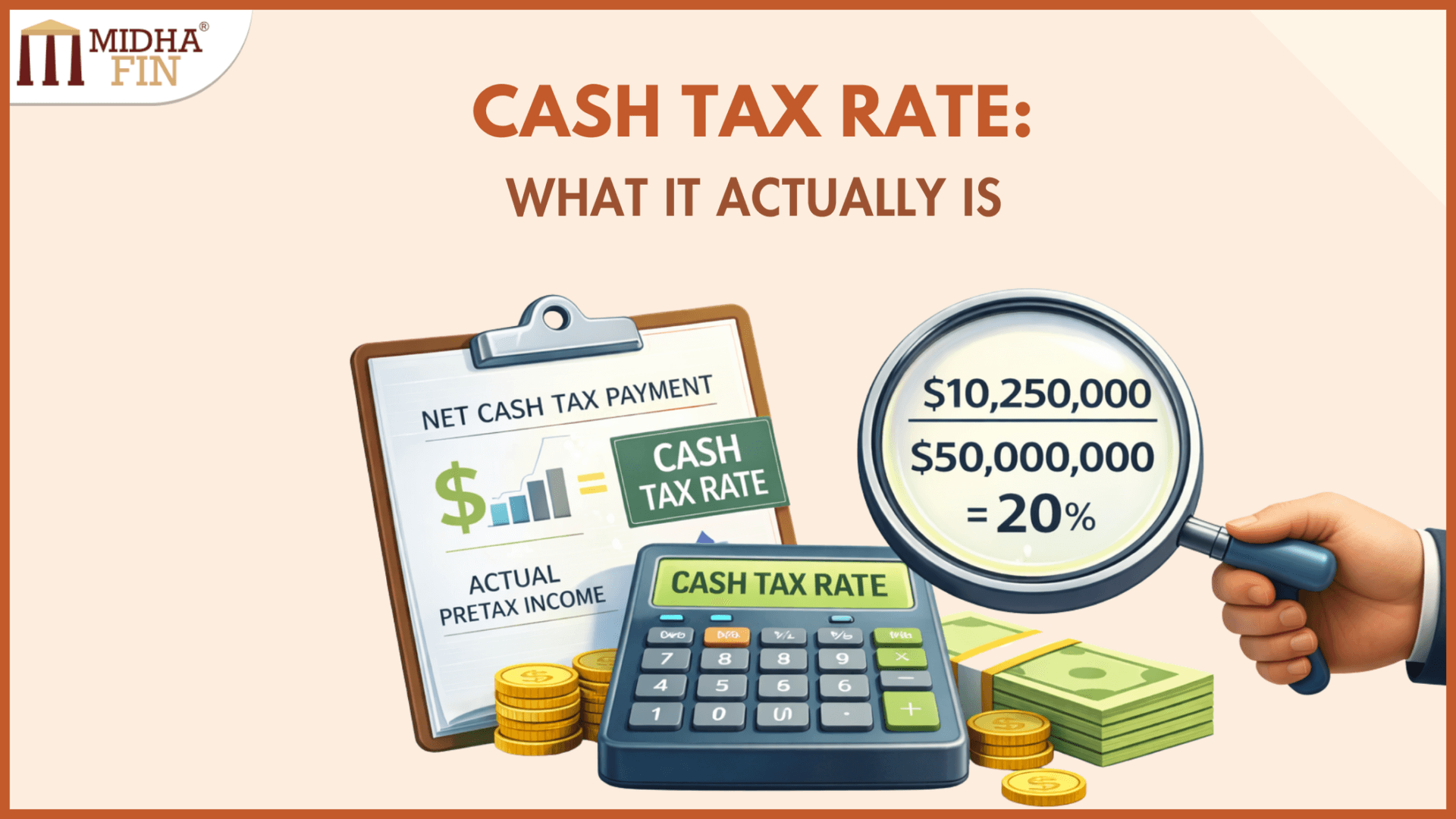 Cash Tax Rate: What It Actually Is