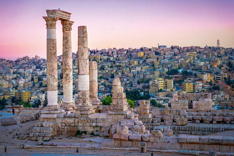 Iconic view of Amman
