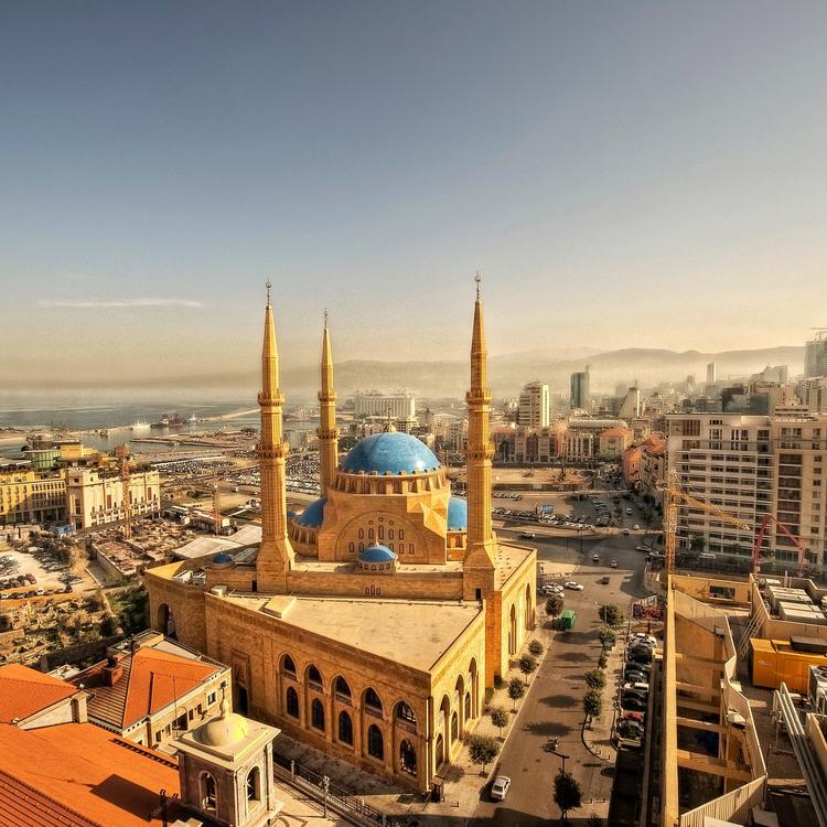 Iconic view of Beirut