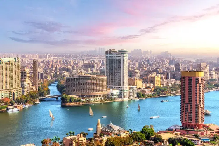 Iconic view of Cairo