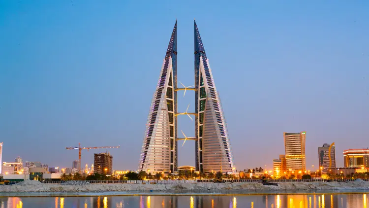 Iconic view of Manama