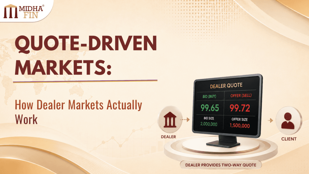 Quote-Driven Markets: How Dealer Markets Actually Work